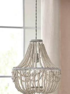 Lampenkappen|Verlichting|Next Tahlia - Easy-fit hanglamp Natuurlijk