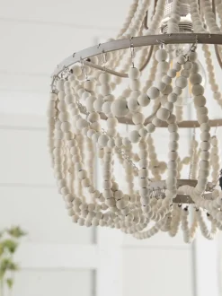 Lampenkappen|Verlichting|Next Tahlia - Easy-fit hanglamp Natuurlijk