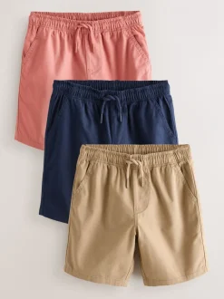 Shorts*Next - Short (3-16 jr) Tan/Navy Blue/Blush