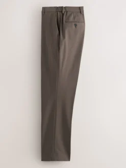 Formele Broek*Next - Aansluitend - Elasticated Waist Motionflex Stretch Smart Trousers Taupe bruin