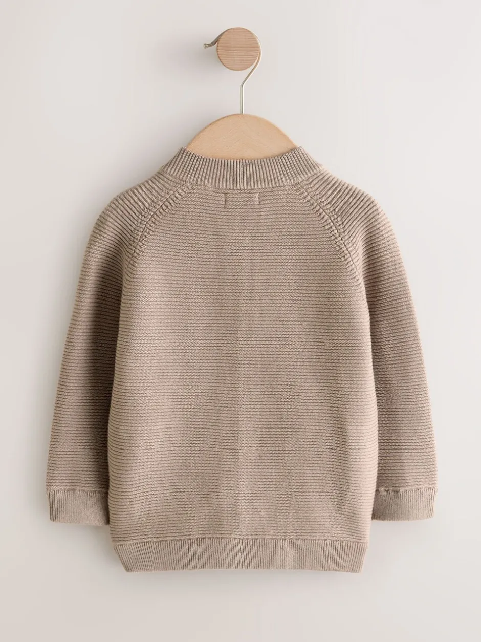 Truien En Breisels*Next Taupe bruin - Vest met ritssluiting (3 mnd-7 jr)