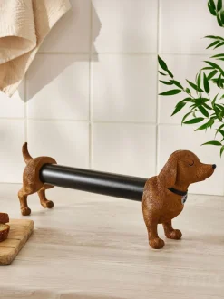 Keukenopslag*Next Teckel keukenrolhouder