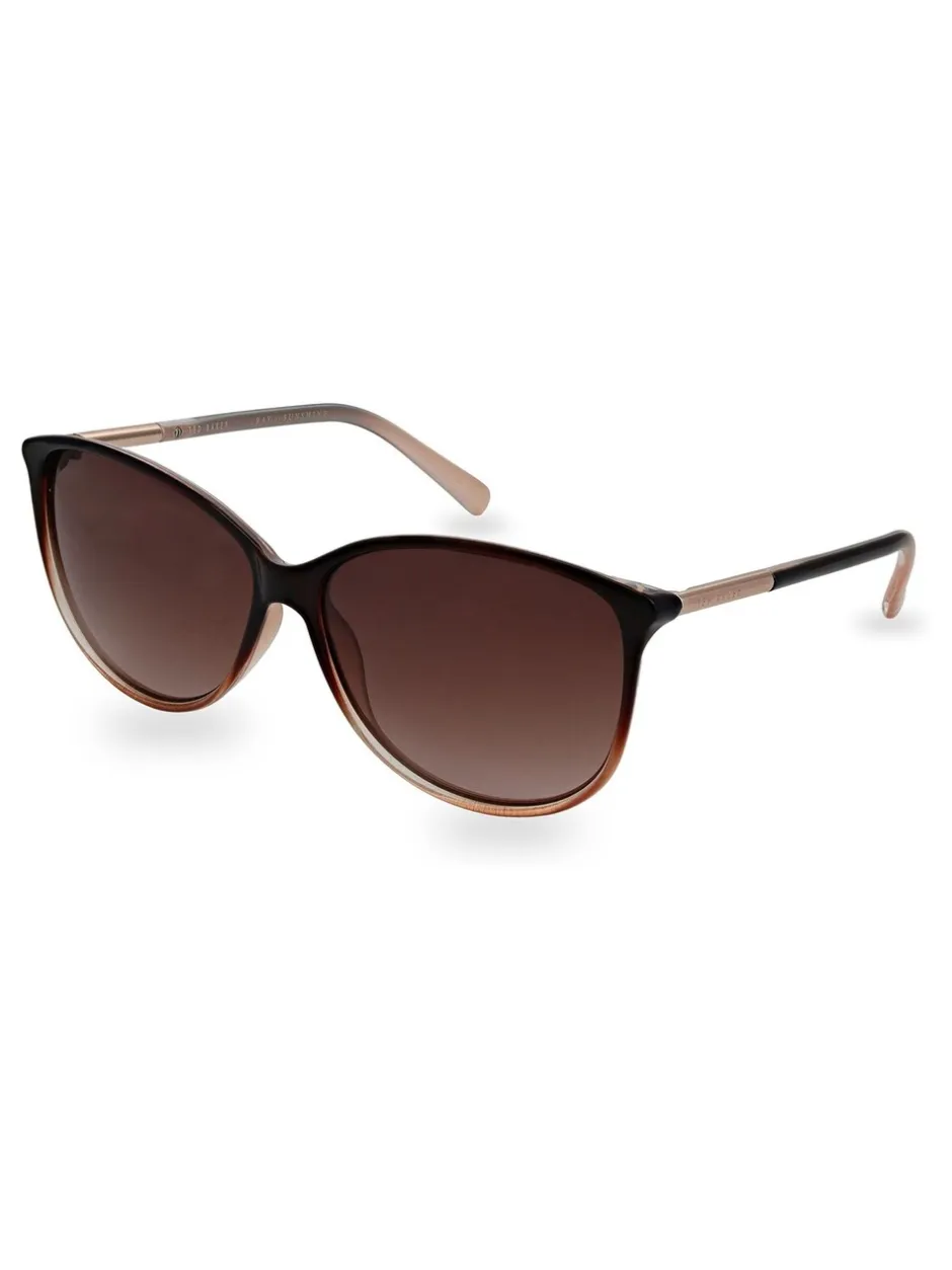 Zonnebril*Ted Baker - Raven zonnebril in chocoladebruin