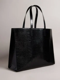 Tassen|Ted Baker - Seacon - Tas met klein icoontje en kruisjesmotief