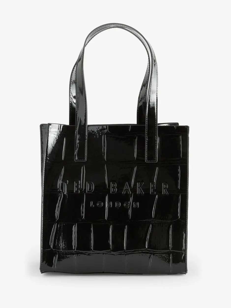 Tassen|Ted Baker Reptcon Croc Effect Small Icon Bag