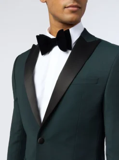 Smokings En Feestkleding*Ted Baker Tailoring Green Forest Tuxedo Jacket