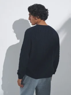 Gebreide Kleding*The Set 2 Pack Cable Knit Jumpers with Wool