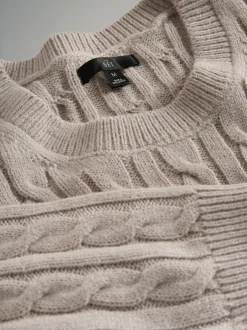 Gebreide Kleding*The Set 2 Pack Cable Knit Jumpers with Wool