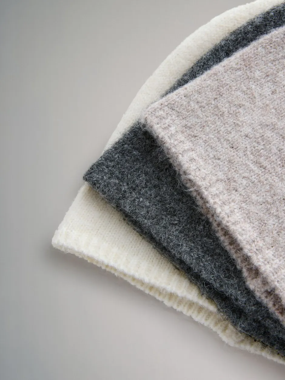 Mutsen, Handschoenen En Sjaals|The Set 3 Pack Fine Knit Beanie