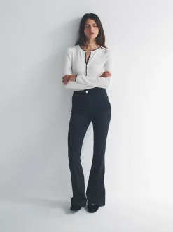Gebreide Kleding|The Set 2 Pack gebreide vesten met punt