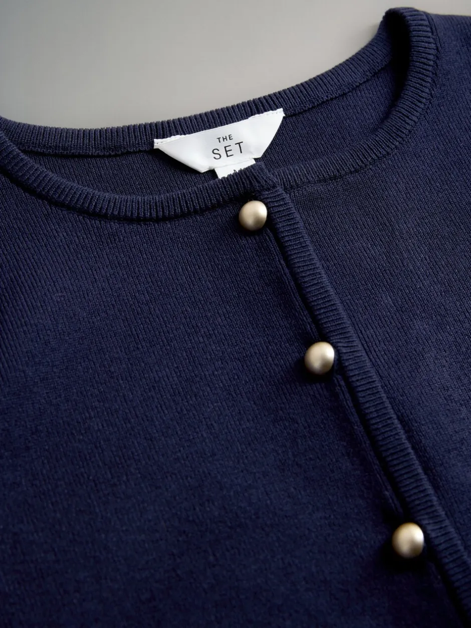 Kostuums En Werkkleding*The Set 2 Pack Knitted Gold Button Vests