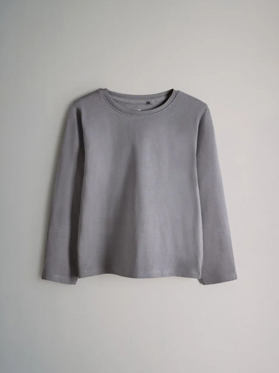 Pyjama's|The Set 2 Pack Long Sleeve Cotton Jersey T-Shirt and Woven Bottom Pyjamas Set
