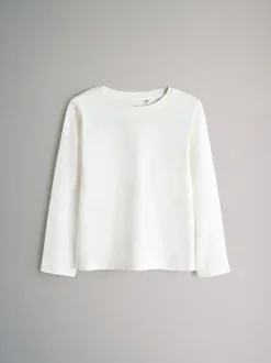Pyjama's|The Set 2 Pack Long Sleeve Cotton Jersey T-Shirt and Woven Bottom Pyjamas Set