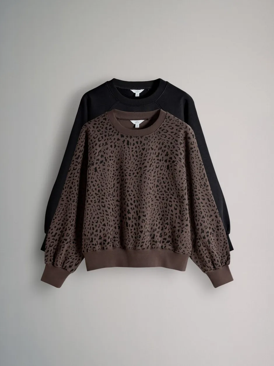 Hoody's En Sweatshirts|The Set 2 Pack Raglan Sweaters