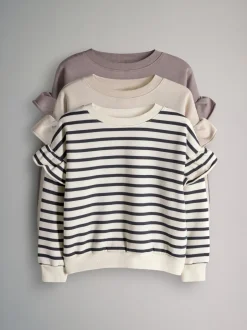 Sweaters En Hoody´S|The Set 3 Pack Relaxed Frill Sleeve Sweatshirts