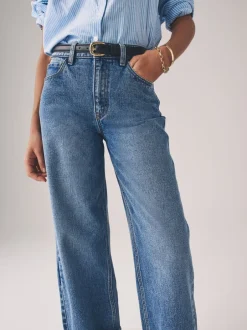 Jeans*The Set 2 Pack wijde pijpen jeans met omgeslagen zoom