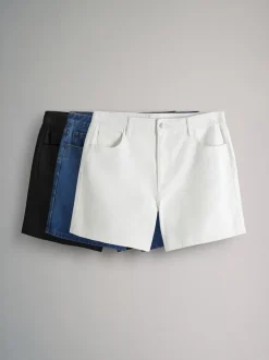 Shorts*The Set - Set van 3 denim shorts