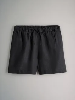 Shorts|The Set 2 shorts van linnenmix