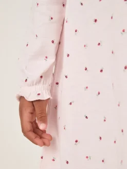Nachtponnen*The White Company Pink Ines Floral Nightie