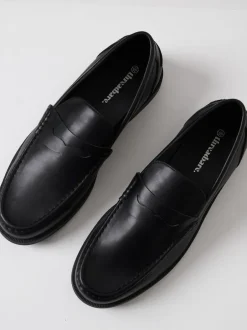 Schoenen*Threadbare Faux Leather Penny Loafers