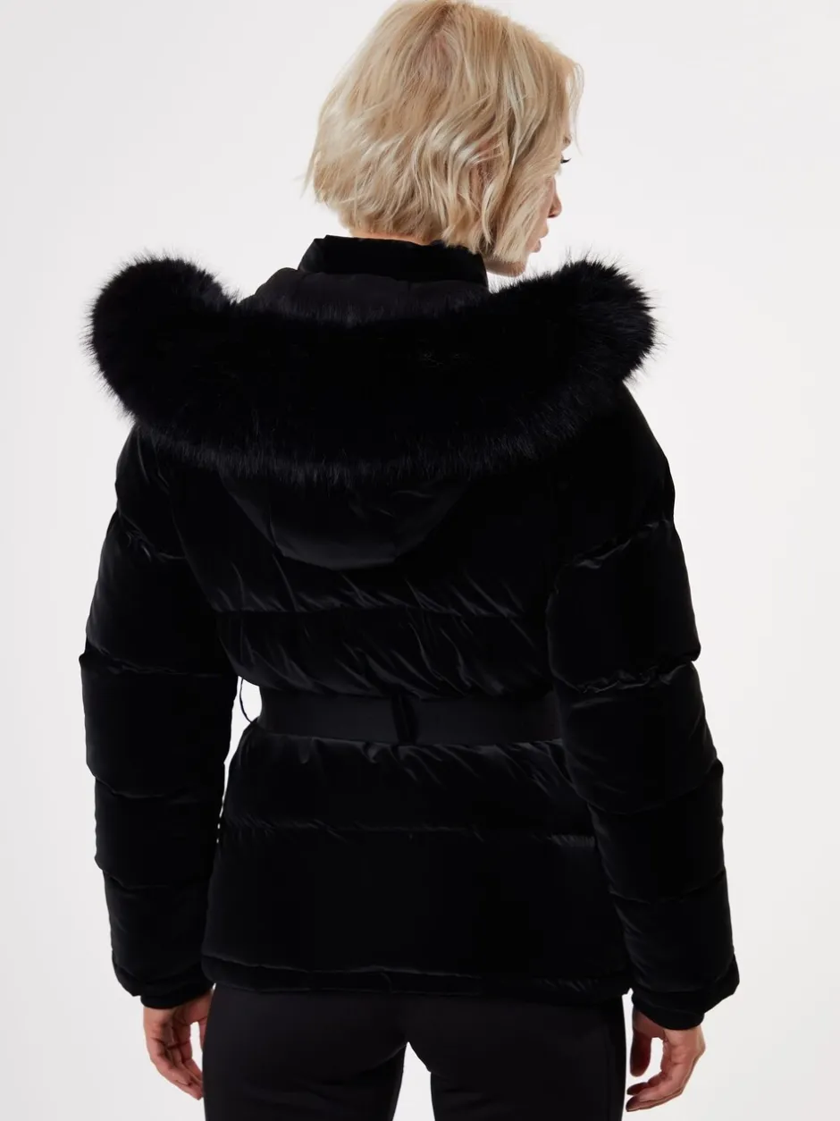 Jassen En Jacks|Threadbare High Shine Belted Parka Ski Jacket