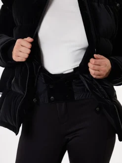 Jassen En Jacks|Threadbare High Shine Belted Parka Ski Jacket
