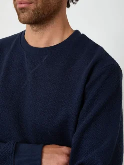 Sweaters En Hoody´S|Sweaters En Hoody´S|Threadbare Textured Crew Neck Sweatshirt