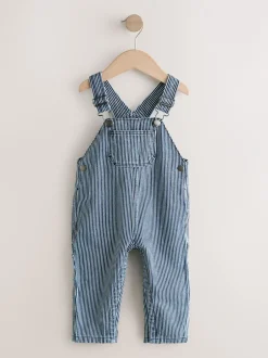 Rompertjes En Tuinbroeken|Sets En Outfits*Next Tijkstreep - Tuinbroek (3mnd -7jr)
