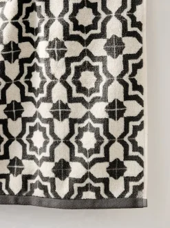 Handdoeken En Badmatten*Next Tile Geo 100% katoenen handdoeken