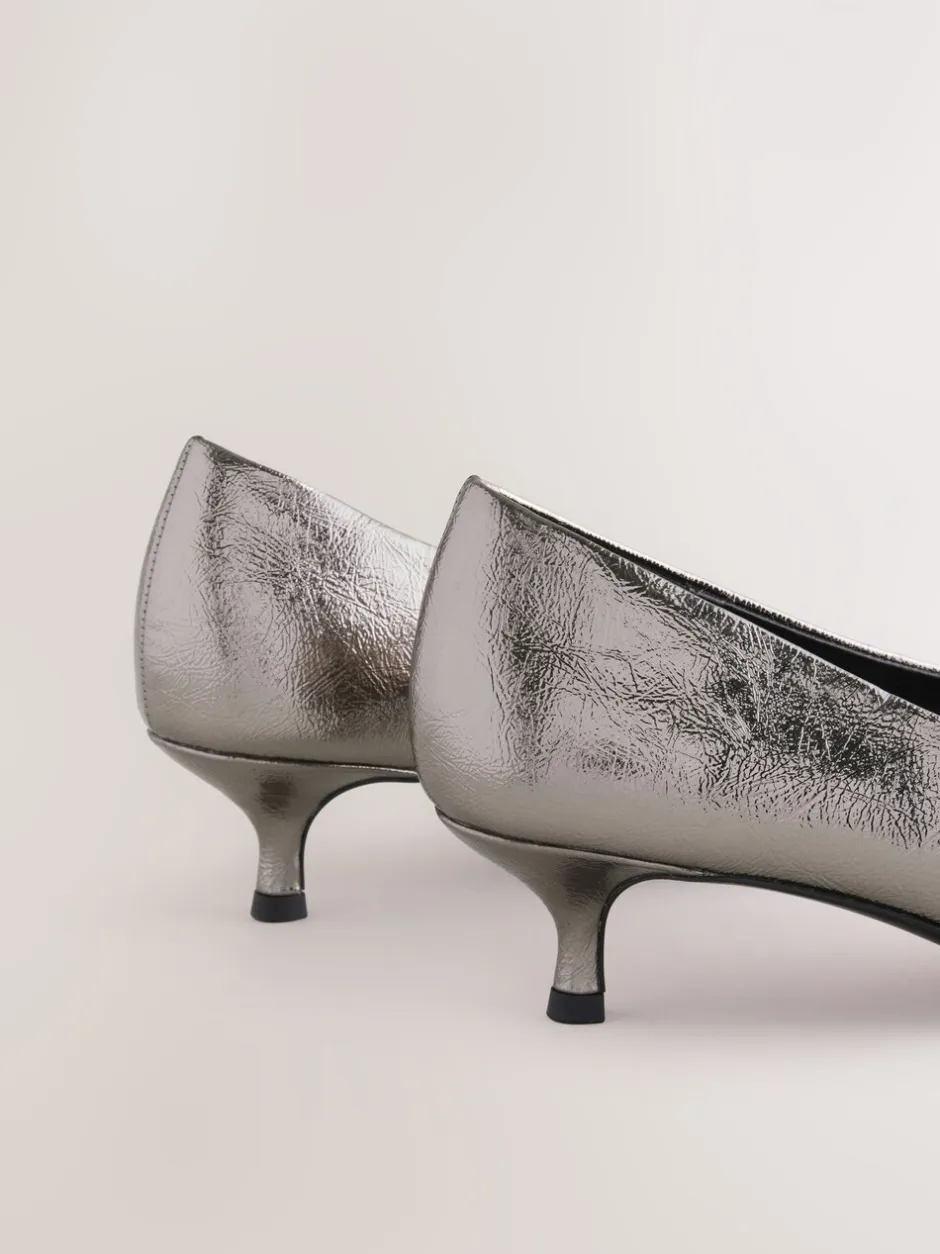 Schoenen Met Hakken|Next - Puntige lage naaldhakken schoenen Tin