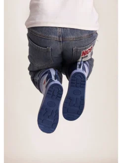 Laarzen|Toezone Boys Blue Shark Waterproof Wellies