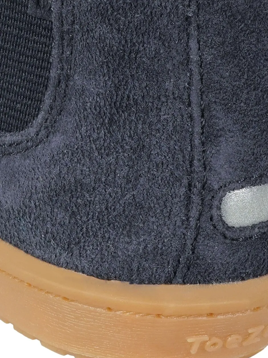 Boots*Toezone Sam suède leren Boots met elastische inzet en rits voor Jongens