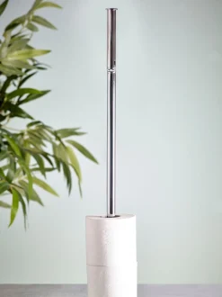 Badkameraccessoires*Next Toiletrolhouder met roterende bovenkant Chroom