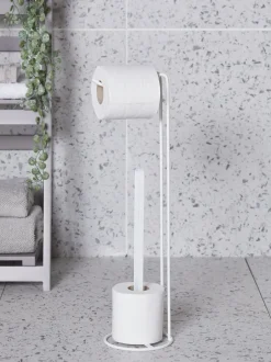 Badkameraccessoires|Next Toiletrolhouder van metalen draad