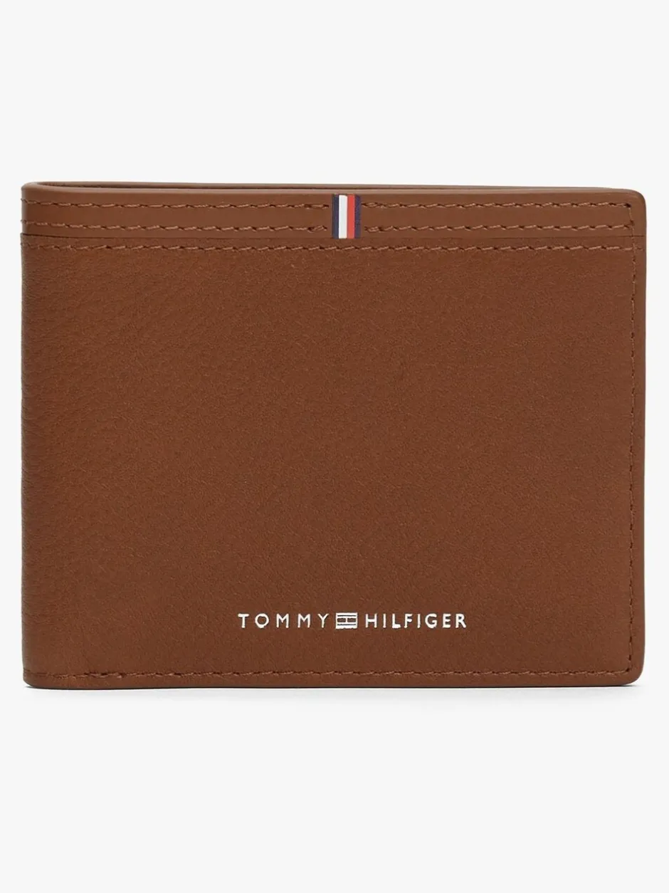 Portemonnees*Tommy Hilfiger Corporate Logo Leather Credit Card Wallet