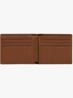 Portemonnees*Tommy Hilfiger Corporate Logo Leather Credit Card Wallet