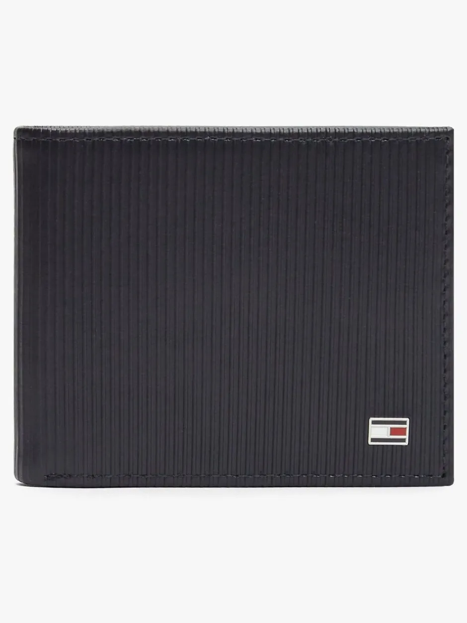 Portemonnees|Tommy Hilfiger Flag Bifold Leather Credit Card Wallet