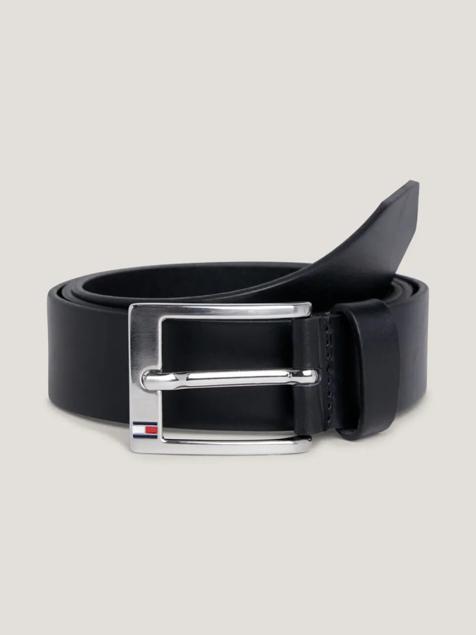 Riemen En Bretels|Tommy Hilfiger leren Aly riem
