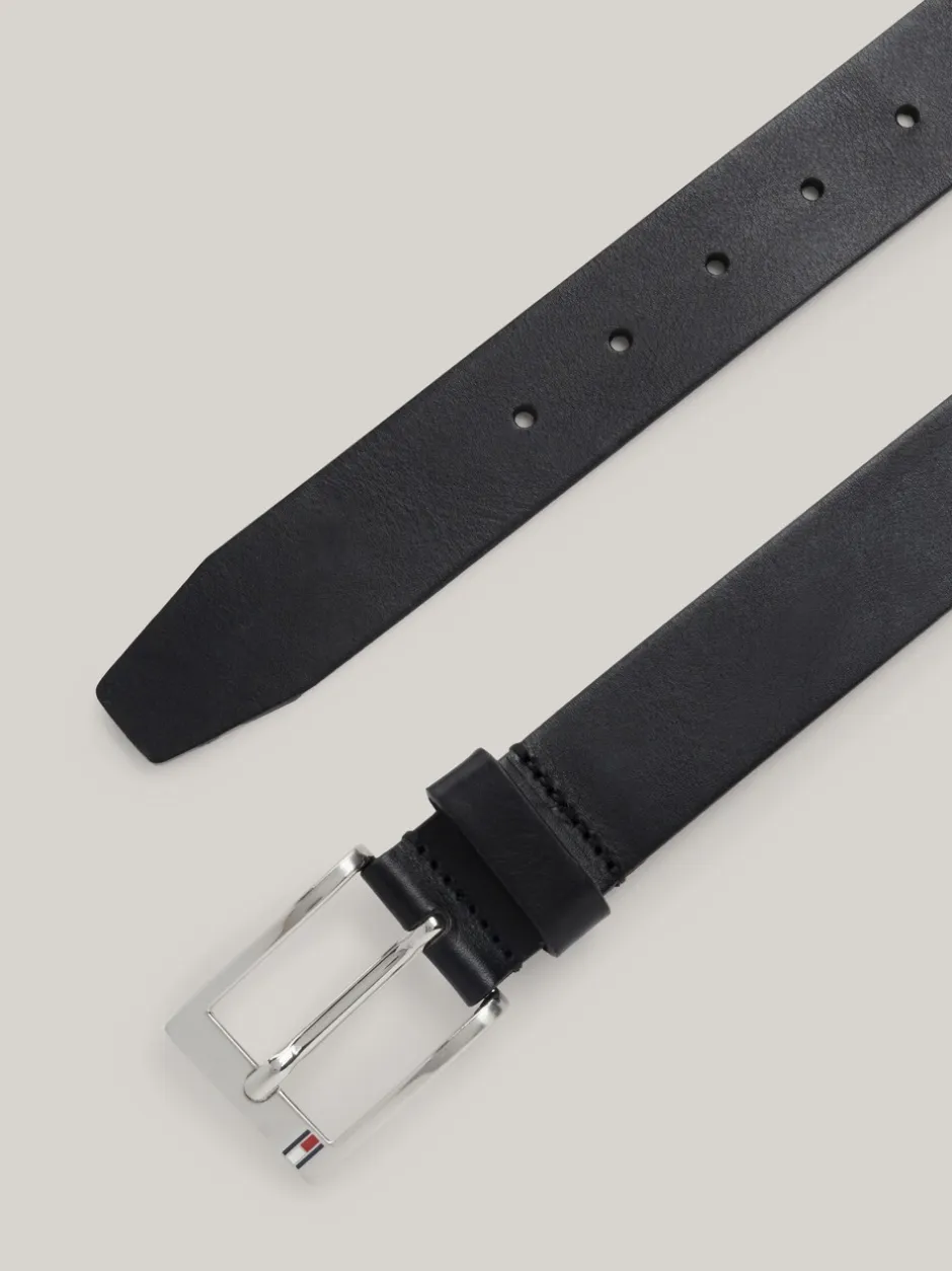 Riemen En Bretels|Tommy Hilfiger leren Aly riem