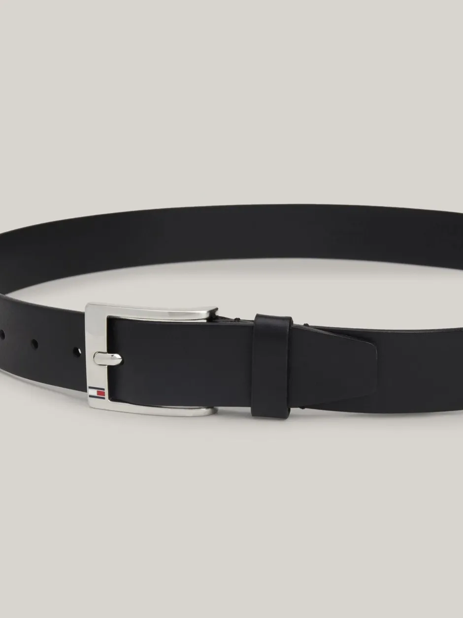 Riemen En Bretels|Tommy Hilfiger leren Aly riem