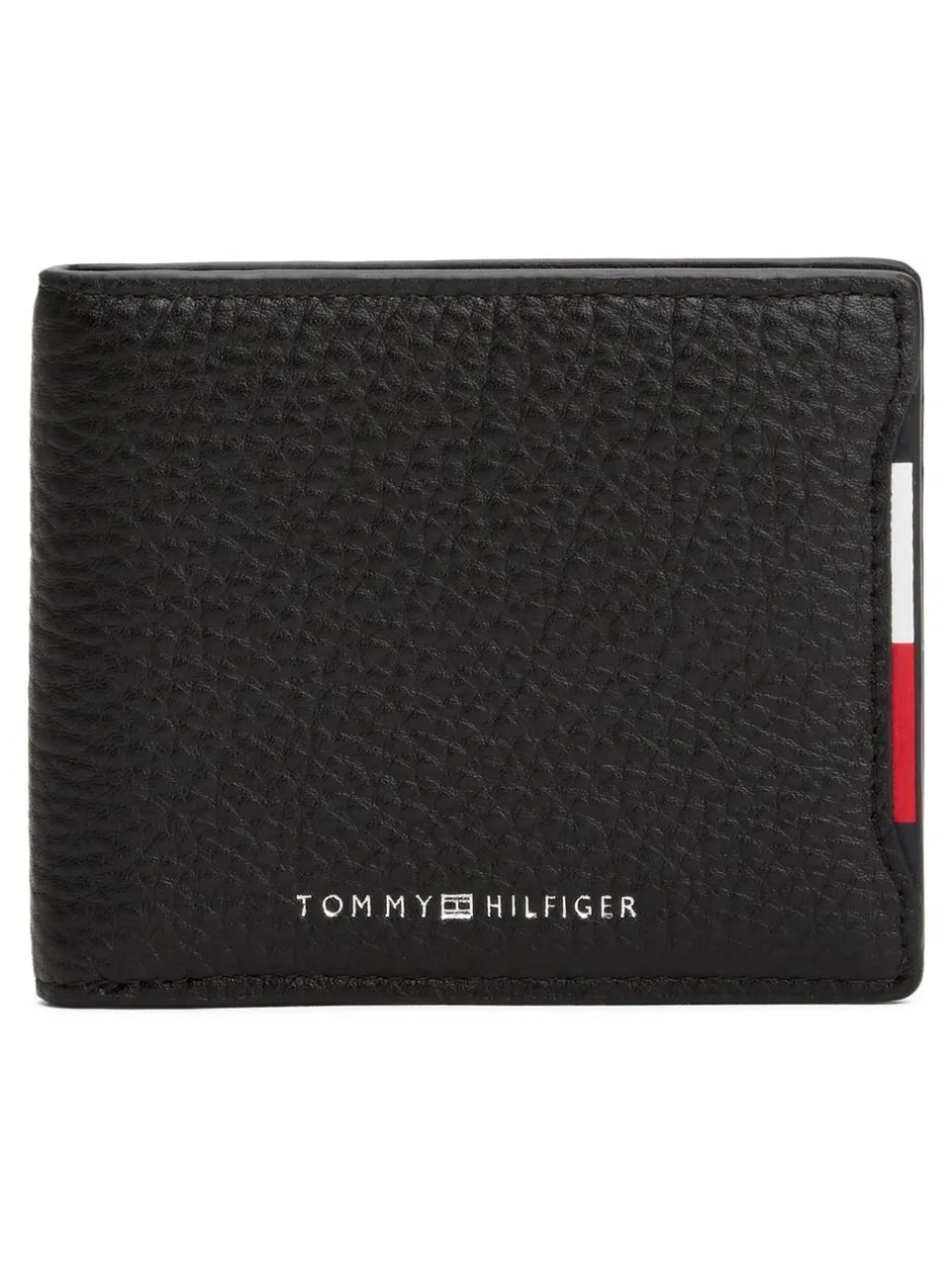 Portemonnees|Tommy Hilfiger Pebble Grain Leather Bifold Wallet