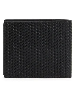 Portemonnees*Tommy Hilfiger Woven Leather Wallet