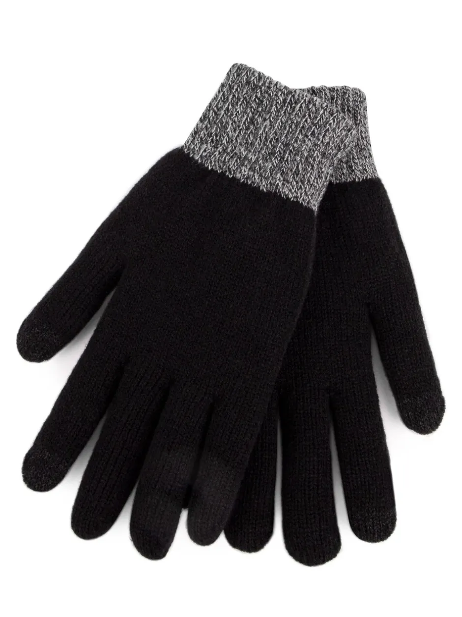 Mutsen, Sjaals En Handschoenen|Totes gebreide SmarTouch winterhandschoenen met stretch en geborstelde binnenkant voor heren