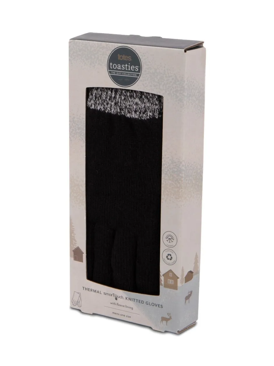 Mutsen, Sjaals En Handschoenen|Totes gebreide SmarTouch winterhandschoenen met stretch en geborstelde binnenkant voor heren