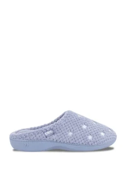 Pantoffels*Totes Isotone Popcorn Terry pantoffelmuiltjes voor dames