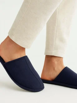 Pantoffels*Totes Toasties Mens Centre Seam Mules