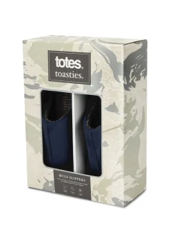 Pantoffels*Totes Toasties Mens Centre Seam Mules