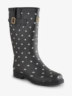 Laarzen*Trespass Female Samira Black Wellies