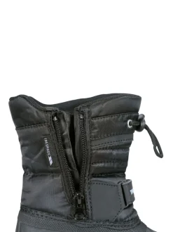 Boots|Trespass Unisex Kids Dodo Black Snow Boots
