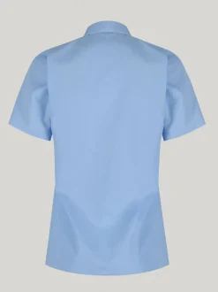 Overhemden En Blouses*Trutex - Verpakking van 2 blauwe schooloverhemden met korte mouwen en regular fit